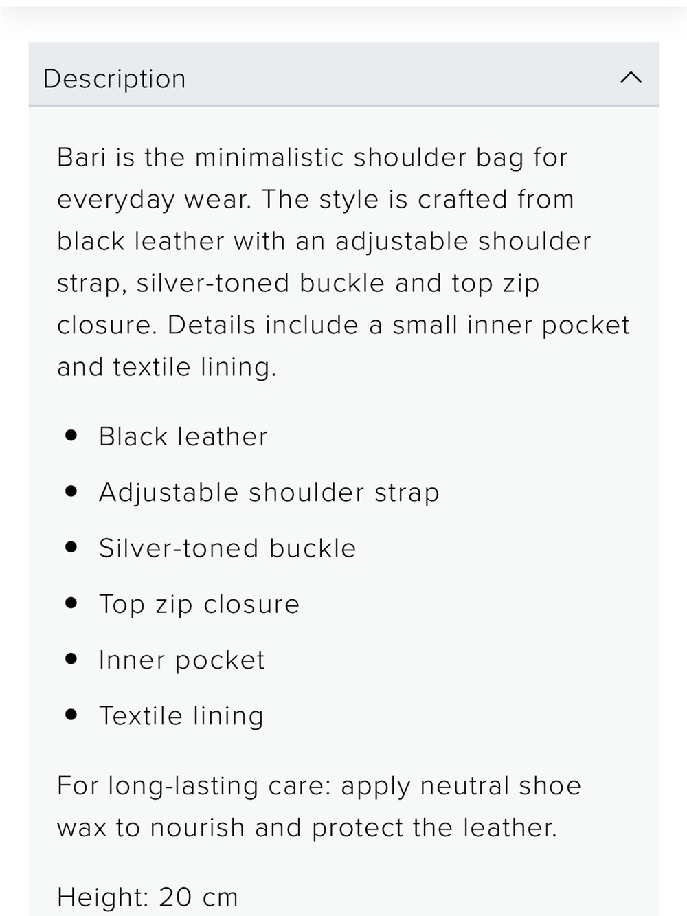 Vagabond Bari Bag in black - Picture 5 of 6